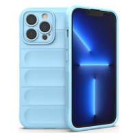 Odolné puzdro na Apple iPhone 14 Plus Magic Shield Flexible Armored svetlo modré