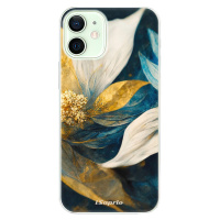 Odolné silikónové puzdro iSaprio - Gold Petals - iPhone 12