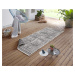 Kusový koberec Twin Supreme 103860 Biri Black/Cream – na ven i na doma - 120x170 cm NORTHRUGS - 