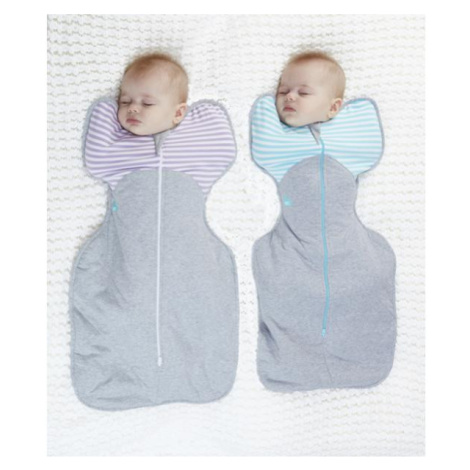 LOVE TO DREAM Rychlozavinovačka Swaddle Up Winter, Lilac 3 - 6 kg