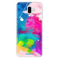 Odolné silikónové puzdro iSaprio - Abstract Paint 03 - Samsung Galaxy J6+