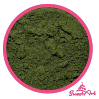 SweetArt jedlá prášková farba Dark Green tmavozelená (2 g) - dortis - dortis