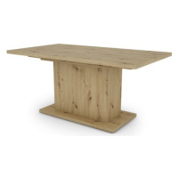 Jedálenský stôl Paulo 160x90 cm, dub artisan, rozkladací%