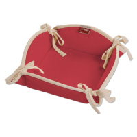 Dekoria Textilný košík, červená, 20 x 20 cm, Quadro, 136-19