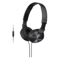 SONY stereo slúchadlá MDR-ZX310AP, čierna