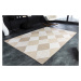 LuxD Dizajnový koberec Sadiya 230 x 160 cm béžovo-hnedý - bavlna