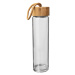 Fľaša sklo / bambus 0,5 l