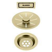 Blanco InFino odtoková súprava s C-prepadom, saténové zlato Gold Edition 203476