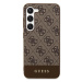 Kryt Guess GUHCS24SG4GLBR S24 S921 brown hardcase 4G Stripe Collection (GUHCS24SG4GLBR)