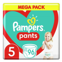 PAMPERS Pants 5 (11-18 kg) 96 ks Mega box - plienkové nohavičky