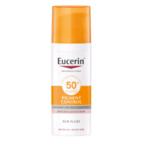 EUCERIN Sun pigment control SPF50+ emulzia na tvár 50 ml