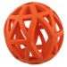 Hračka Dog Fantasy lopta dierovaná oranžová 12,5cm