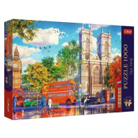 Trefl Puzzle Premium Plus Čajový čas: Pohľad na Londýn, 1000 dielikov