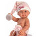 Llorens 26314 NEW BORN DIEVČATKO- realistická bábika bábätko s celovinylovým telom - 26 c