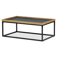 Konferenčný stôl s hranou a obvodovou podnožou, 100 x 60 x 39 cm