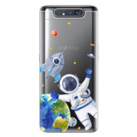 Odolné silikónové puzdro iSaprio - Space 05 - Samsung Galaxy A80
