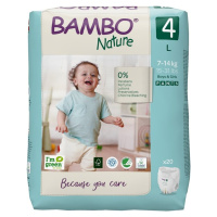 BAMBO Nature Nohavičky plienkové jednorázové Pants 4, 20 ks, pre 7-14 kg