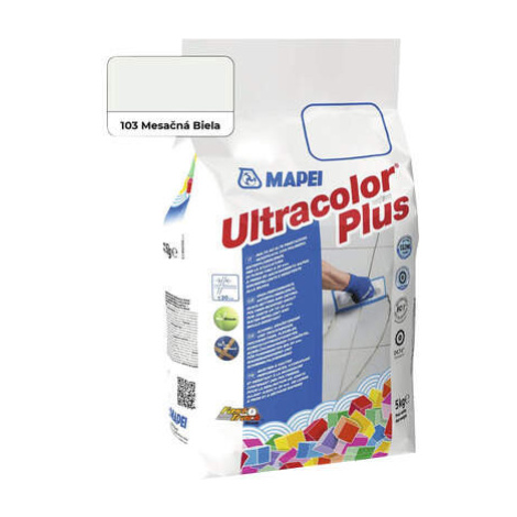 Škárovacia hmota Mapei Ultracolor Plus 103 mesačná biela, 5 kg