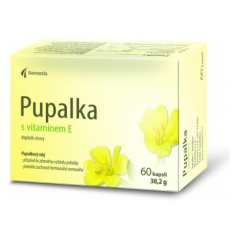 NOVENTIS Pupalka s vitamínom E 60 kapsúl