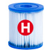 INTEX KrystalClear, papierový filter cirkulačná voda 1,2 m3/h (28602)