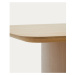 Jedálenský stôl v dekore duba v prírodnej farbe 100x200 cm Litto – Kave Home