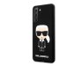 Puzdro Karl Lagerfeld KLHCS21MSLFKBK na Samsung Galax S21 Plus 5G Iconic Full Body čierne
