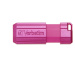 VERBATIM Flash Disk 32GB Hi-Speed Store 'n' Go, Pinstripe, USB 2.0, Hot růžová