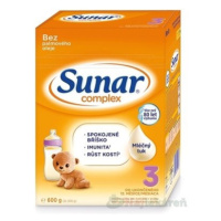 Sunar Complex 3 mliečna výživa (od ukonč. 12. mesiaca) 600g