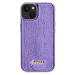 Guess Sequin Script Logo Zadný Kryt pre iPhone 13 Purple