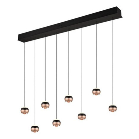 Trio ORBIT led závesné osvetlenie čierna kov 344410832 TR344410832
