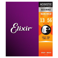 Elixir Acoustic Bronze 80/20 Nanoweb 11102 Medium