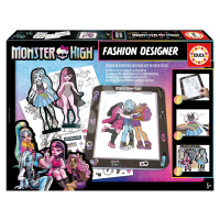 Kreatívne tvorenie s tabletom Fashion Designer Monster High Educa Vytvor si módne návrhy bábik 4