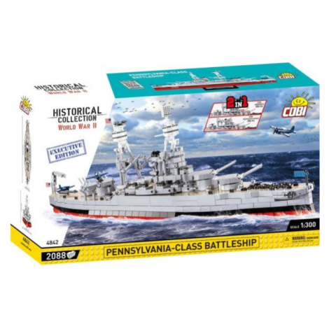 Cobi II WW Pennsylvania Class Battleship 2v1, 2088 k EXECUTIVE EDITION