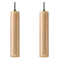 Závesné svietidlo Nice Lamps Bakari, dĺžka 34 cm