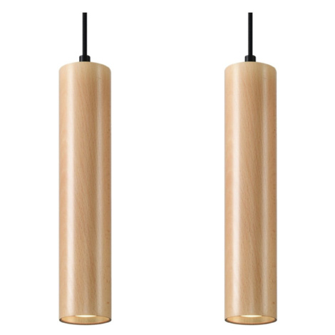 Závesné svietidlo Nice Lamps Bakari, dĺžka 34 cm