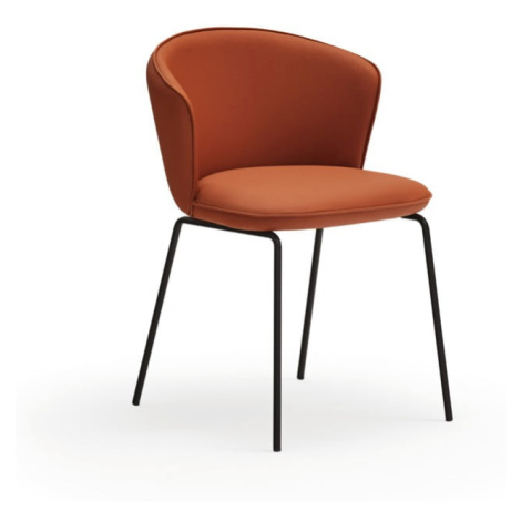 Oranžové jedálenské stoličky v súprave 2 ks Add - Teulat