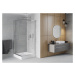 MEXEN/S - Rio štvorcový sprchovací kút 90 x 90, transparent, chróm + vanička Rio 860-090-090-01-
