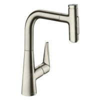 Hansgrohe Talis Select M51, drezová batéria M5117-H220 s výsuvnou spŕškou, sBOX, nerezová, HAN-7