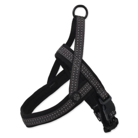 Postroj Active Dog Neoprene M šedý 2x58-70cm