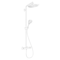 Hansgrohe Croma Select S, Showerpipe 280 1jet EcoSmart 9 l/min s termostatom a ručnou sprchou Ra