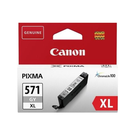 Canon CLI-571GYXL 0335C001 sivá (grey) originálna cartridge