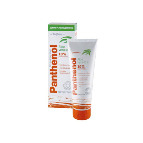 MEDPHARMA Panthenol 10% telové mlieko 200 ml + 30 ml ZADARMO