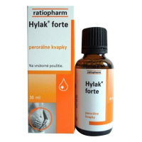 HYLAK forte na hnačku, nadúvanie a kŕče v bruchu 30ml