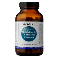 VIRIDIAN High Five Multivitamin & Mineral Formula 120 kapsúl