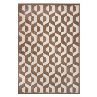Hnedý koberec 200x285 cm Iconic Hexa – Hanse Home