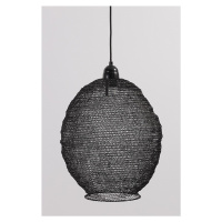 Dekoria Závesná lampa Nina Black 48 cm, 48 cm