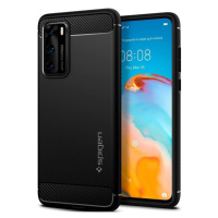 Odolné puzdro Spigen Rugged Armor na Huawei P40 čierne