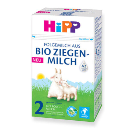 HiPP 2 Bio kozie mlieko následná mliečna dojčenská výživa 1x400 g