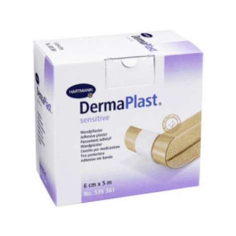 DERMAPLAST Sensitive náplasť na rany z netkaného textilu 6 cm x 5 m 1 kus