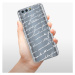 Odolné silikónové puzdro iSaprio - Handwriting 01 - white - Huawei Honor 9